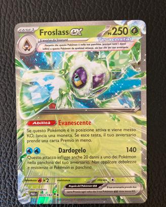 Carta Pokemon Froslass EX