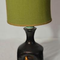 Lampada da tavolo ceramica vietrese- Firma C.A.S.