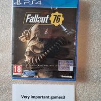 7585N-FallOut 76 Sony PS4 NUOVO