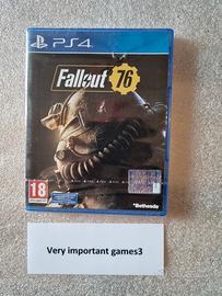 7585N-FallOut 76 Sony PS4 NUOVO