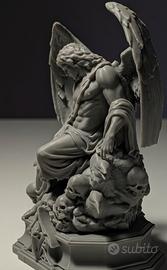 Statuetta Angelo caduto 