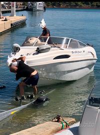 Barca rio cruiser 550 cabin yamaha 100 cv full