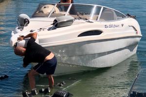 Barca rio cruiser 550 cabin yamaha 100 cv full