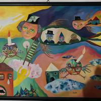 Dipinto della famosa e giovane pittrice Tripaldi