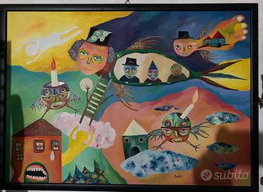 Dipinto della famosa e giovane pittrice Tripaldi