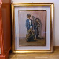 quadro olio su tela del pittore  MISMETTI 