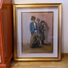 quadro olio su tela del pittore  MISMETTI 