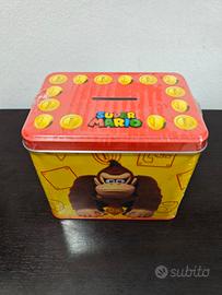 Salvadanaio Donkey Kong  Nintendo in metallo-New