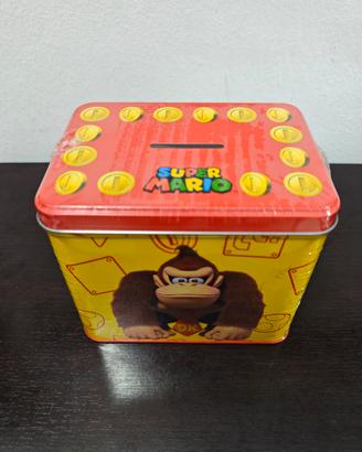 Salvadanaio Donkey Kong  Nintendo in metallo-New