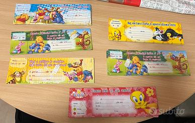 Biglietti compleanno Tweetty, Wynnie the pooh fest