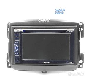 CORNICE NERA RADIO 2-DIN PER FIAT 500L