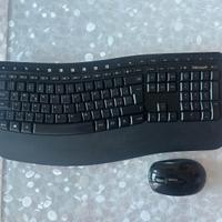 Kit tastiera + Mouse Wireless Microsoft Comfort 50