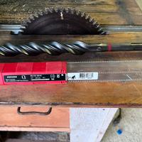 HILTI Punta da 32 per cemento armato SDS Max nuova