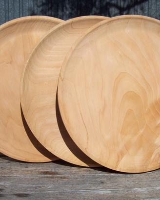 piatti in legno