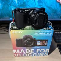 Sony ZV-E10 + obiettivo 16-50 OSS