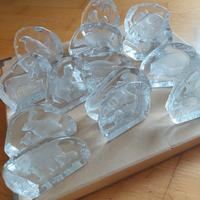 Collezione animali in cristallo 