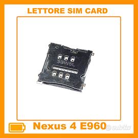 Nexus 4 carrello e alloggio sim