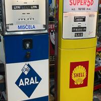 Pompa di benzina vintage