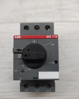 Salvamotore ABB serie MS 116
