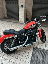 Harley Davidson 883R arancione