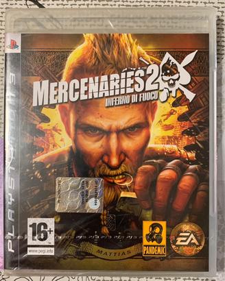 Mercenaries 2 Inferno di Fuoco PS3 NUOVO