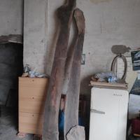  8 tavoloni in legno di noce nazionale stagionato 