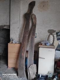  8 tavoloni in legno di noce nazionale stagionato 