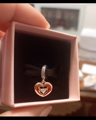 Charm Pandora pendente cuore