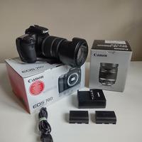 CANON EOS 70D + OBIETTIVO CANON EFS 18-200