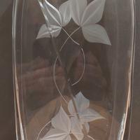 vaso di cristallo/portafiori.