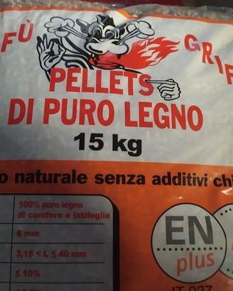 Pellet per riscaldamento A1