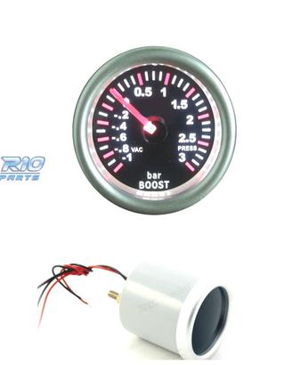 OROLOGIO PRESSIONE TURBO SFONDO NERO ILLUMINATO