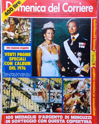 La Domenica del Corriere 13 Gennaio 1977 PCI