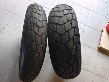 Coppia Pirelli MT60 RS 110/80R18 180/55R17