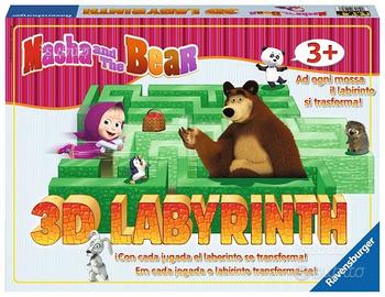 Ravensburger Labirinto Junior 3D, Masha e Orso