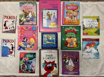 Lotto 13 Libri Bambini 3-7aa(Disney, Fiabe, Albi)