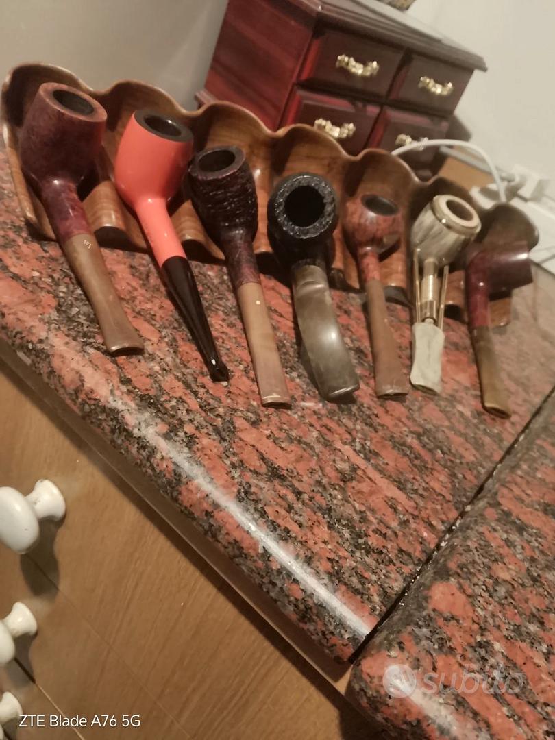 7 pipe vintage più porta pipe - Collezionismo In vendita a Como