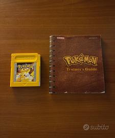 Pokemon giallo spagnolo + Trainer’s guide BLU