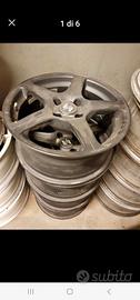 Cerchi in lega 16" Nero opaco Peugeout 307 4x108 