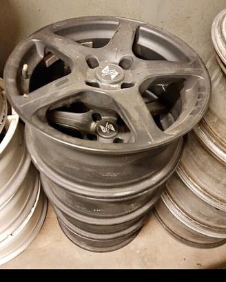 Cerchi in lega 16" Nero opaco Peugeout 307 4x108 