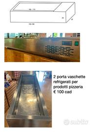 Vetrinata porta vaschette pizzeria