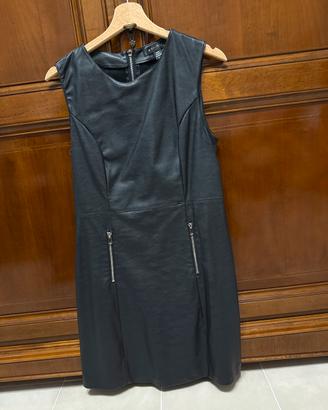 Amisu vestito similpelle 42