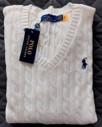 Maglione Ralph Lauren da donna, collo V