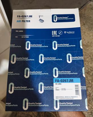 filtro aria fiat panda lancia Ypsilon 