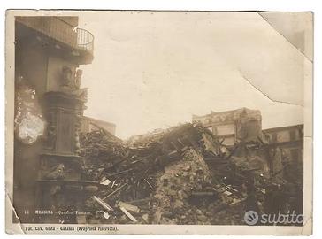 Fotografia Messina Terremoto 1908
