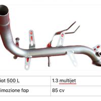 Tubo rimozione fap Fiat 500 1.3 multijet