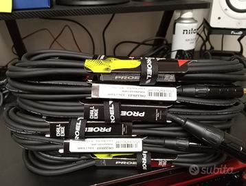 cavo proel da 3mt CHL220LU3 6,3mm MONO PLUG