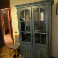 vetrinetta in  legno  stile  provenzale