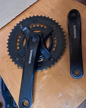 Guarnitura Shimano doppia