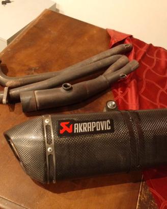 Scarico akrapovic tmax